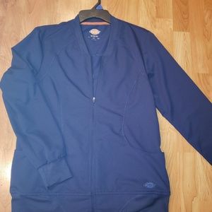 Navy Scrub Jacket